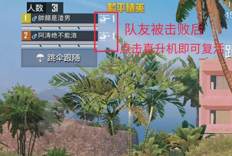 和平精英度假岛为什么不能复活度假岛复活说明攻略