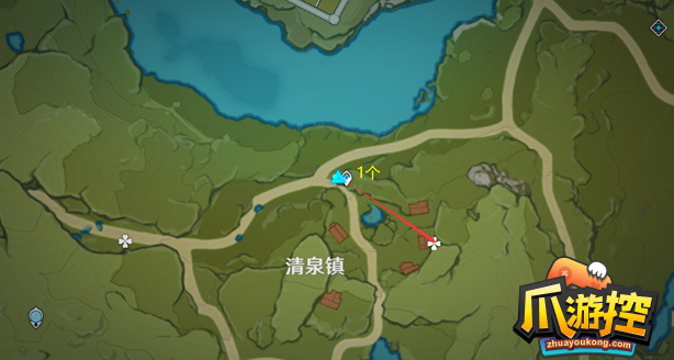 原神蒲公英籽采集路线图三 原神蒲公英籽采集路线图三