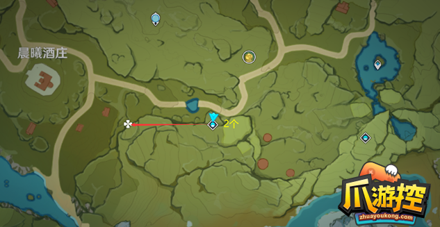 原神蒲公英籽采集路线图三 原神蒲公英籽采集路线图三