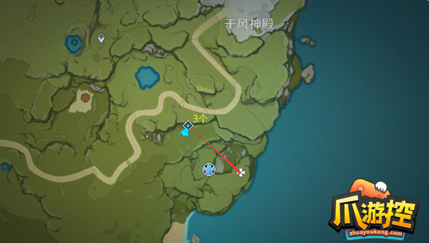 原神蒲公英籽采集路线图十 原神蒲公英籽采集路线图十