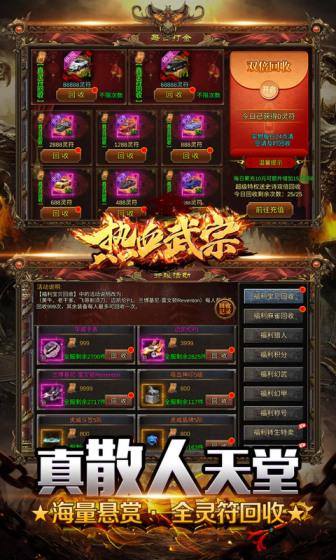 热血武宗(高爆灵符回收)游戏截图5