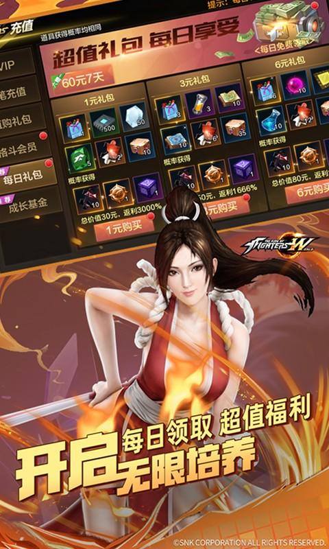 拳皇世界(疯狂零元购)游戏截图5