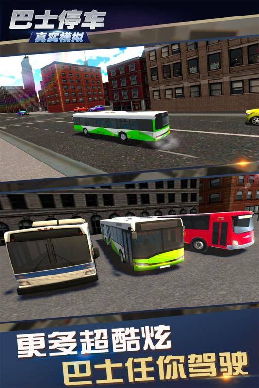 真实模拟巴士停车游戏截图5