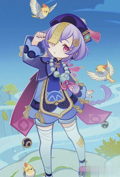 原神七圣召唤七七卡牌