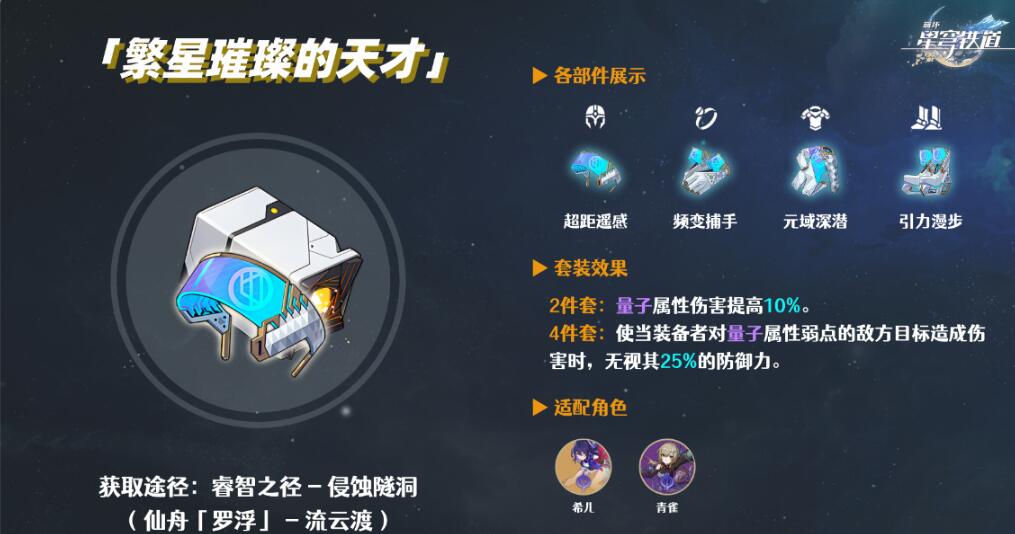 崩坏星穹铁道米沙遗器怎么搭配图二